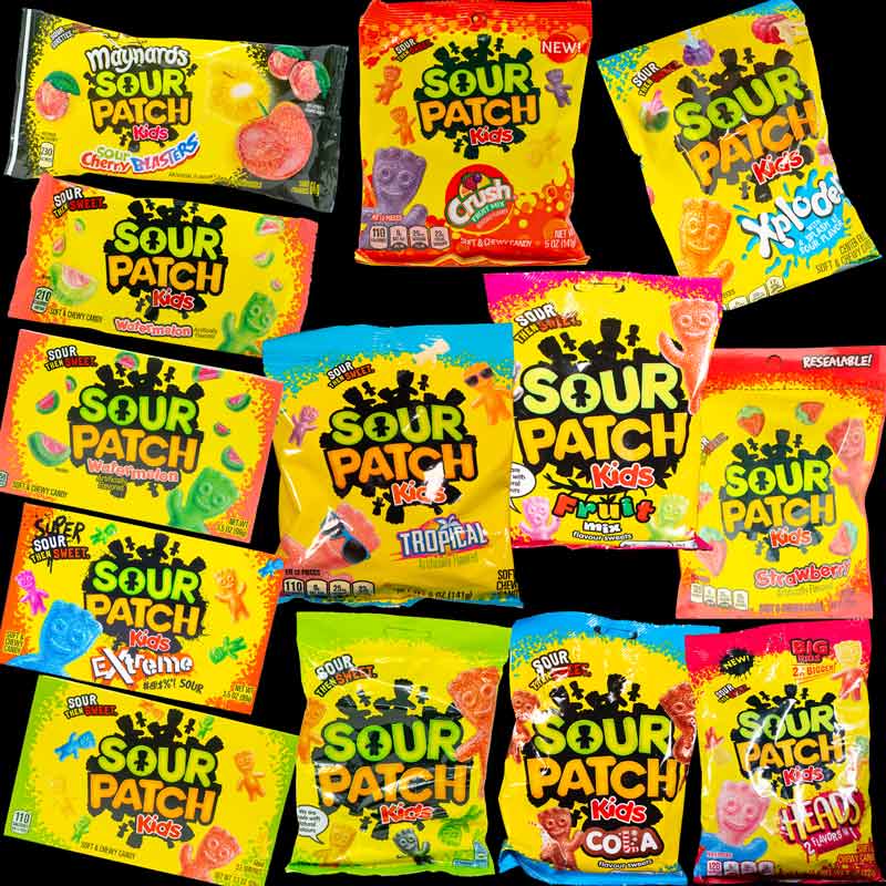 What makes sour sweets sour?