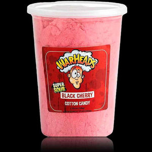 Warheads Cotton Candy Tub Black Cherry 49g