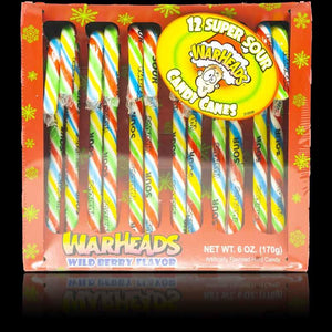 Warheads Super Sour Candy Canes 170g