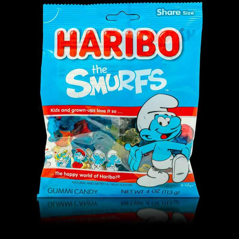 Haribo Smurfs 4oz
