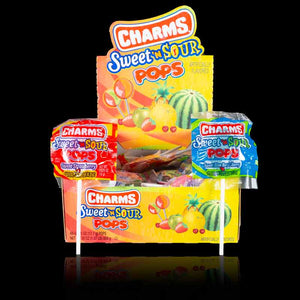 Charms Sweet n Sour Pops