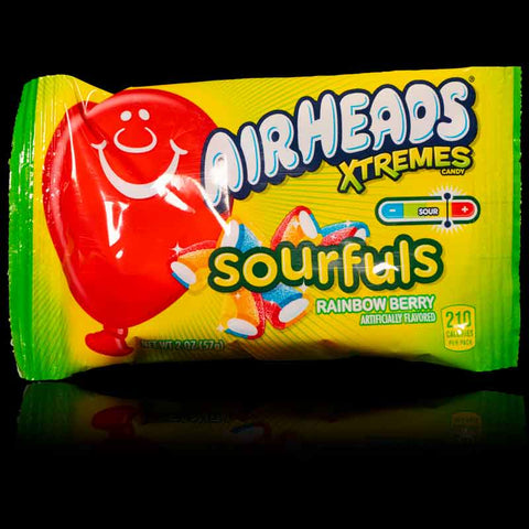 Airheads Extremes Sourful  Rainbow Berry (56g bag)