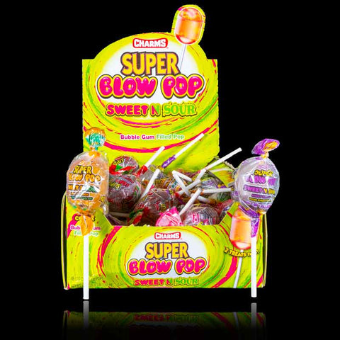 Charms Super Blow Pop Sweet and Sour