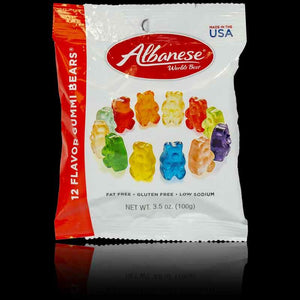 Albanese 12 Flavour Gummi Bears 100g