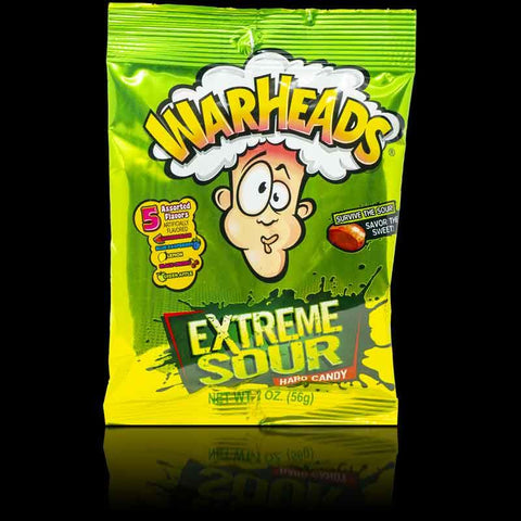 Warheads Extreme Sour Hard Candy 2oz (56g)